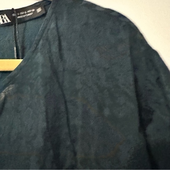 Zara Jacquard Animal Print Dress NEW - Picture 7 of 10